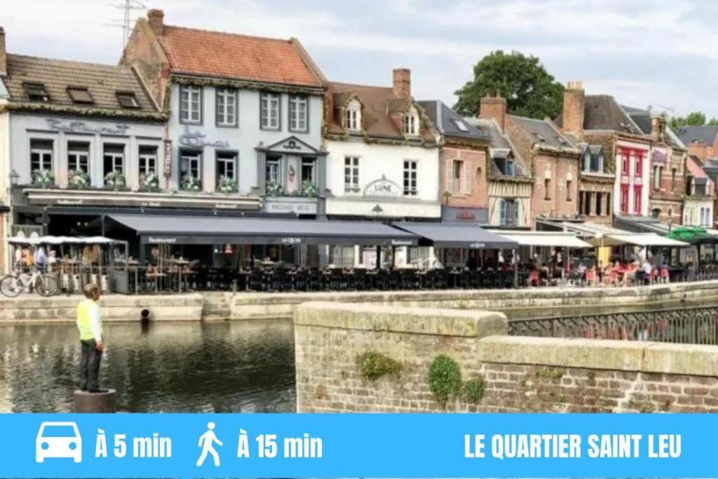 Grand Studio Amiens Gare Tout Confort Wifi Netflix 2Pers Экстерьер фото